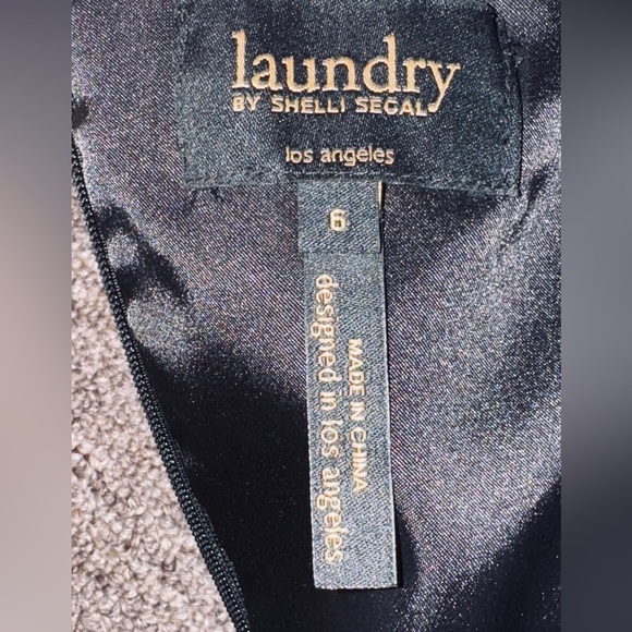 NWT Laundry By Shelli Segal Black Sleeveless or w/Straps! SEXY IN UR CITY BABY! - Picture 3 of 8